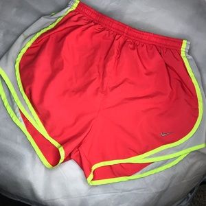 Nike Athletic Shorts Neon Pink